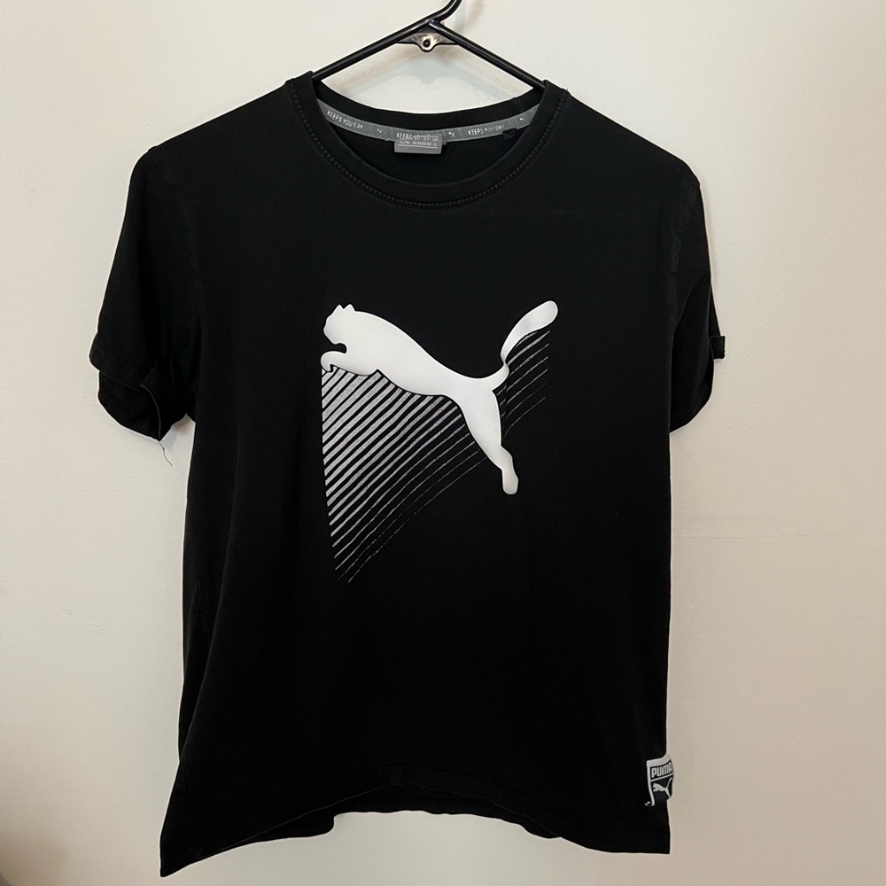 Men’s Puma Black T Shirt